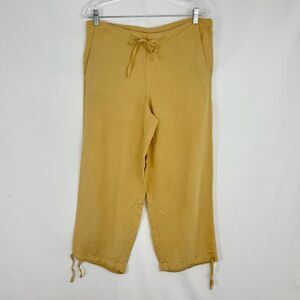 Back From Bali Rayon Wide Leg Beige Women’s Pants Size M
